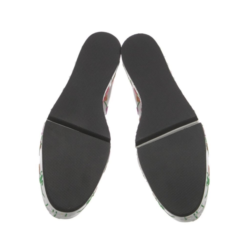 Robert Clergerie x Lucia Liu Anyang Floral Platform Loafers in White 40.5 10 - Picture 6 of 9